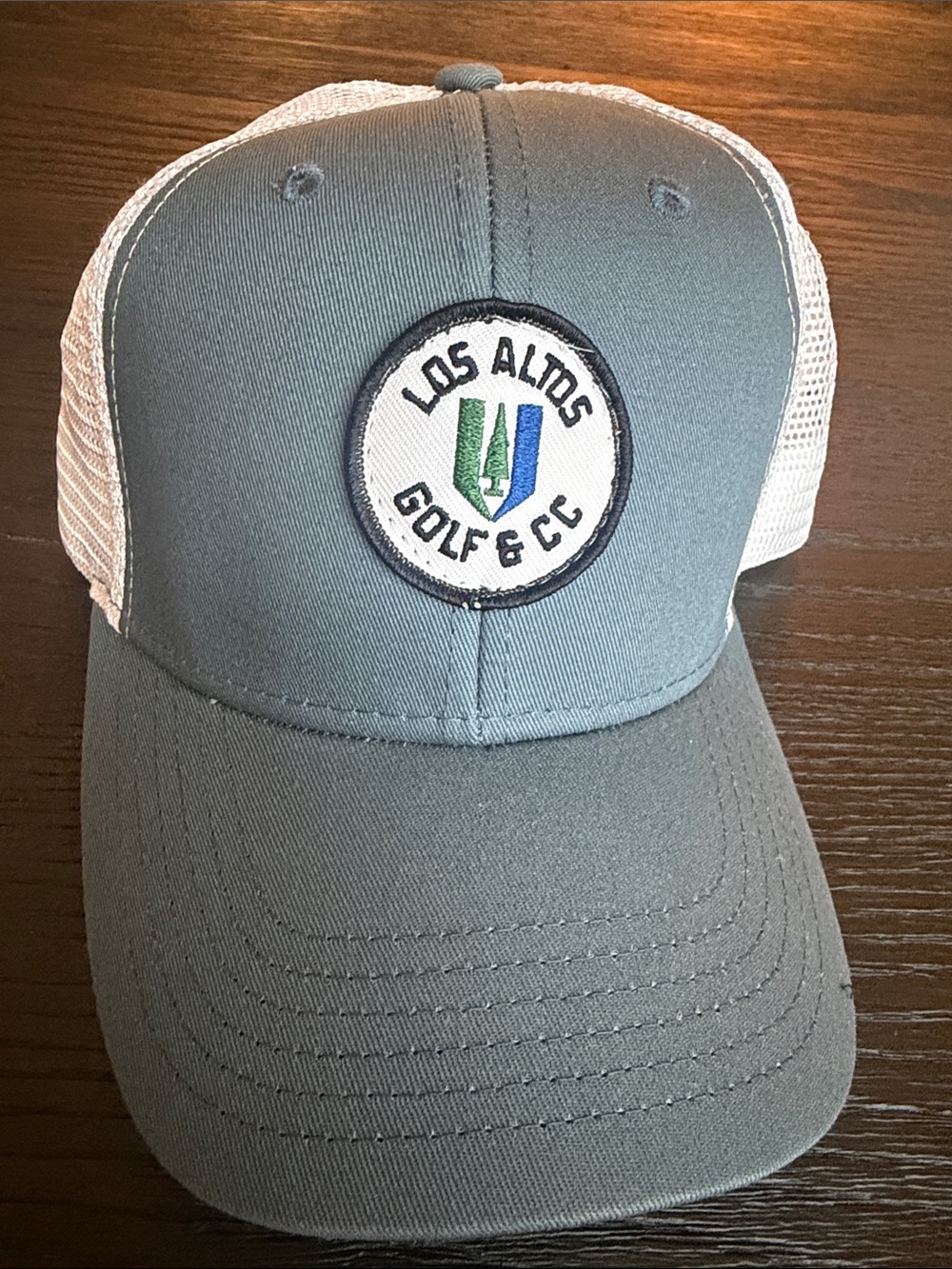 Los Altos Golf & CC Gray and White Trucker Cap